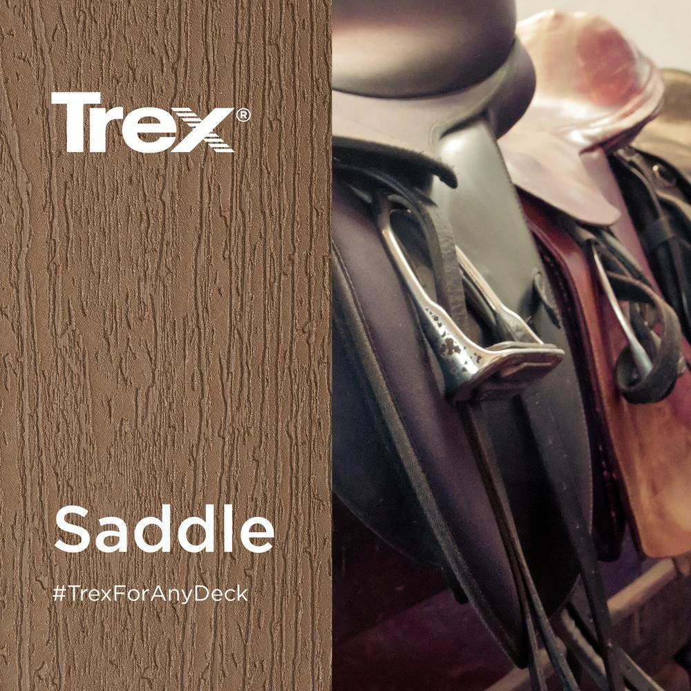 Trex Composite Decking Enhance Grooved Saddle 25 x 140 x 4880mm Trex Composite Decking Enhance Grooved Saddle 25 X 140 X 4880mm -Howarth Timber Shop