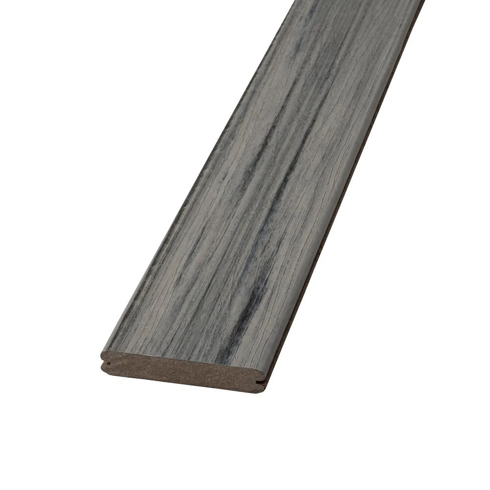 Trex Composite Decking Transcend Grooved Island Mist 25 x 140 x 4880mm Trex Composite Decking Transcend Grooved Island Mist 25 X 140 X 4880mm -Howarth Timber Shop