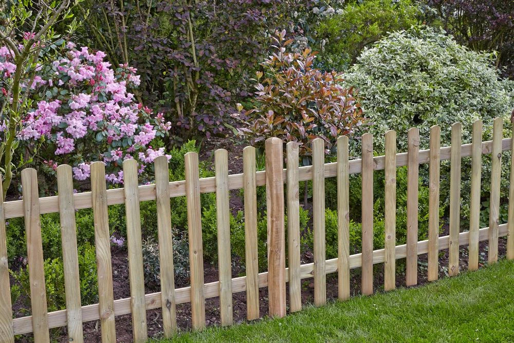 Forest Garden Ultima Pale Picket Palisade (3ft) Fence Panel Pressure Treated FSC 1830 x 900mm (4 Pack) Forest Garden Ultima Pale Picket Palisade (3ft) Fence Panel Pressure Treated FSC 1830 X 900mm (4 Pack) -Howarth Timber Shop UFP30 2.jpg 10676.1755742515