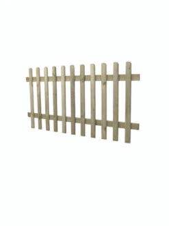 Forest Garden Ultima Pale Picket Palisade (3ft) Fence Panel Pressure Treated FSC 1830 X 900mm (4 Pack)
