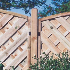 Forest Garden Ultima Fence Post Green (5ft) 1500 X 70 X 70mm (7 Pack)