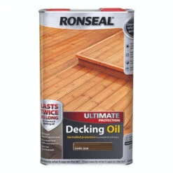 Ronseal Ultimate Decking Oil Dark Oak 5 Litres
