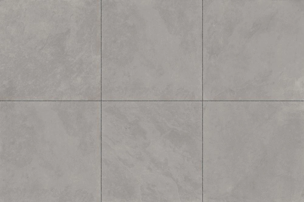Arrento Porcelain Paving Slab Silver 600 x 600 x 20mm (64 Pack) Arrento Porcelain Paving Slab Silver 600 X 600 X 20mm (64 Pack) -Howarth Timber Shop arrento silver swatch overhead 36481.1755748491