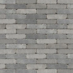 Farnley Setts Natural Stone Paving Slab Charcoal Multi 200 X 50 X 50mm (7.2m2)