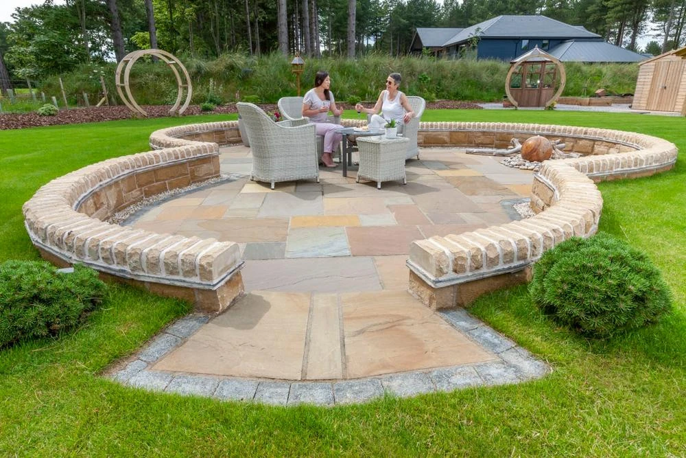 Marshalls Standard Indian Sandstone Paving Slabs Brown Multi 610 x 915mm (EUNS2101100) Marshalls Standard Indian Sandstone Paving Slabs Brown Multi 610 X 915mm (EUNS2101100) -Howarth Timber Shop indiansandstone brownmulti hero.jpg 63050.1755749188