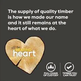 Brown Sawn UC3u Treated Timber Fencing UK FSC 75 x 100 x 2400mm Brown Sawn UC3u Treated Timber Fencing UK FSC 75 X 100 X 2400mm -Howarth Timber Shop